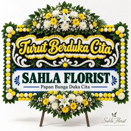 Papan Bunga Duka Kuta